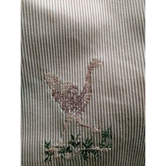 Custom Bed Coverlets with Embroidered  Animals in Pistachio/Yellow 52 x 49 - Picture 8 of 10